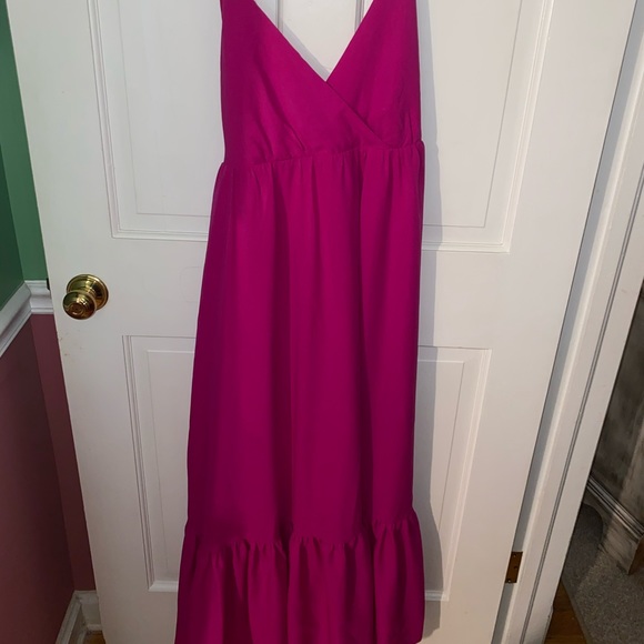 Pink midi dress - Picture 2 of 2